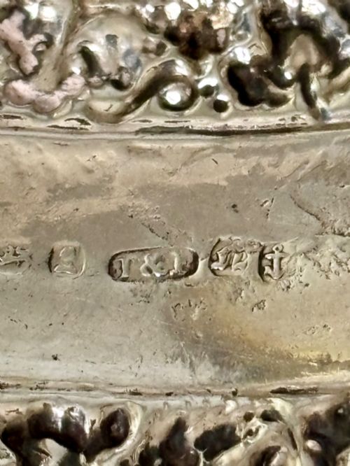 WILLIAM IV SILVER PORT DECANTER BOTTLE LABEL TAYLOR PERRY BHAM 1836 - ADDITIONAL PHOTO 3