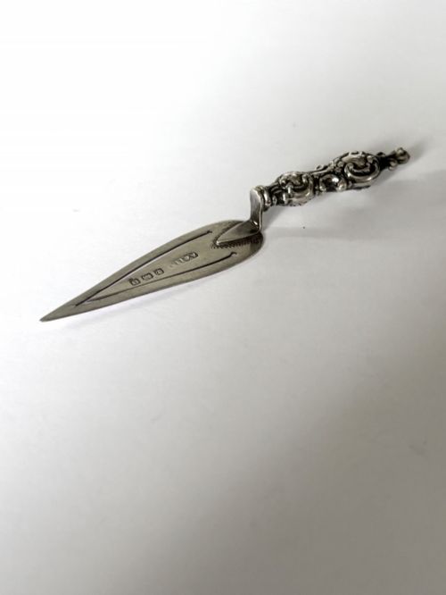 GEORGE V SILVER BOOKMARK ADIE LOVEKIN BIRMINGHAM 1913 - ADDITIONAL PHOTO 3