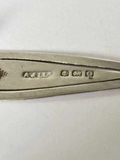 GEORGE V SILVER BOOKMARK ADIE LOVEKIN BIRMINGHAM 1913 - ADDITIONAL PHOTO 5