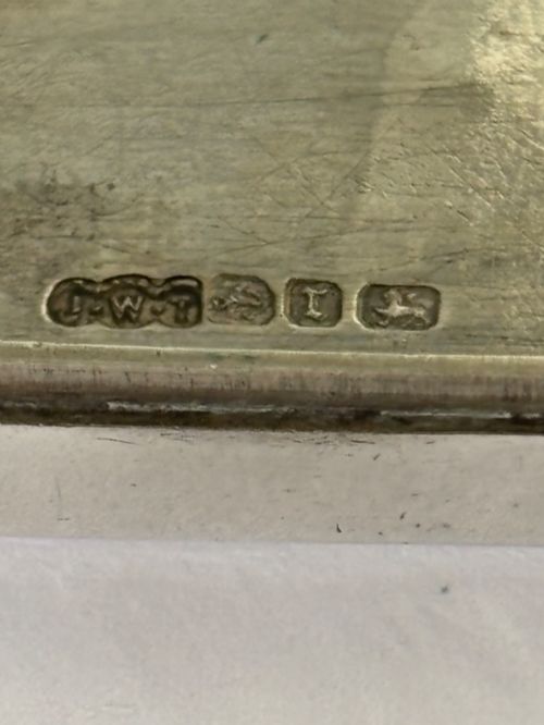 ANTIQUE SILVER VICTORIAN SNUFF BOX JAMES WALTER TIPTAFT BIRMINGHAM 1891 - ADDITIONAL PHOTO 7