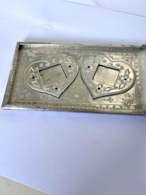WWII POW NORTH AFRICA EGYPT ALUMINIUM CIGARETTE CASE MOSQUE SPHINX LILI MARLEEN - ADDITIONAL PHOTO 11