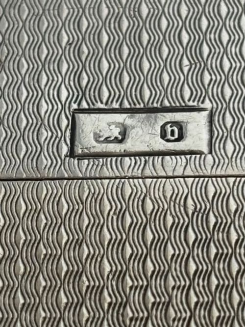 VICTORIAN SILVER CALLING CARD CASE GEORGE UNITE BIRMINGHAM 1895 - ADDITIONAL PHOTO 7