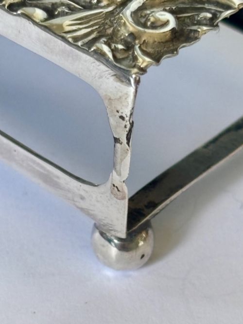 EDWARDIAN ANTIQUE SILVER CASTLE TOP MATCHBOX COVER ROYAL WINDSOR 1903 - ADDITIONAL PHOTO 12
