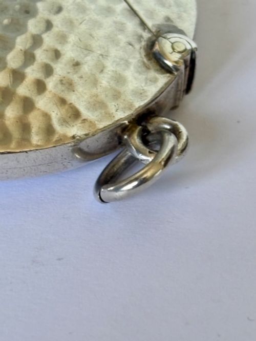 ANTIQUE EDWARDIAN SILVER GOLF BALL VESTA CASE A J ZIMMERMAN BIRMINGHAM 1909 - ADDITIONAL PHOTO 6
