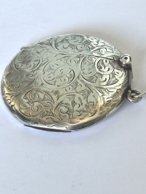 ANTIQUE EDWARDIAN SILVER VESTA CASE SYDNEY CO BIRMINGHAM 1905 - ADDITIONAL PHOTO 2