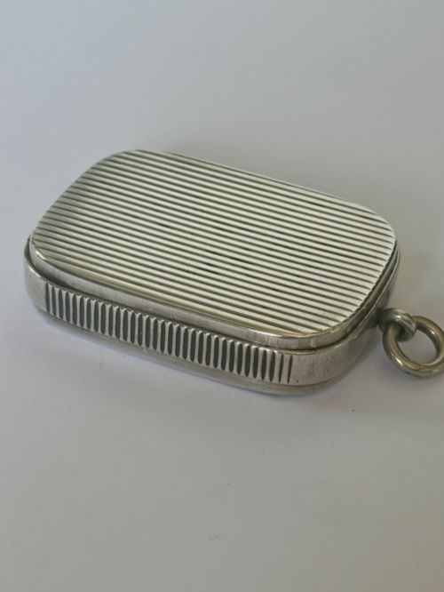 VICTORIAN SILVER GILT NOVELTY TRICK VESTA CASE SAMPSON MORDAN 1889