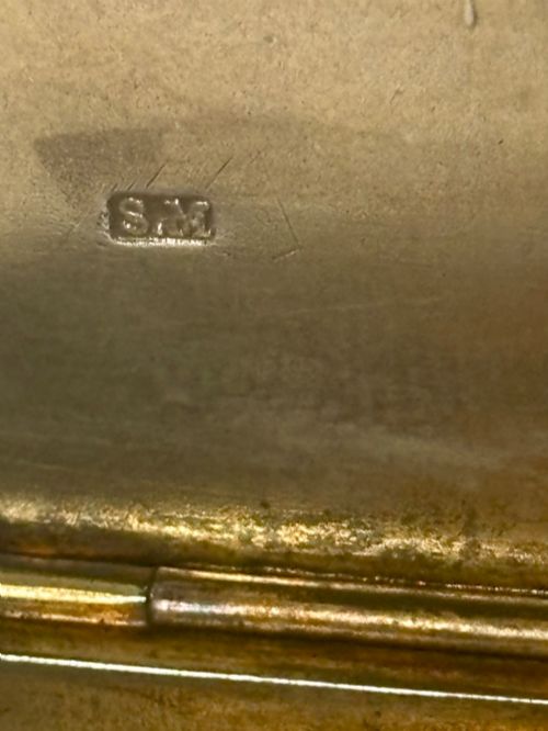 VICTORIAN SILVER GILT NOVELTY TRICK VESTA CASE SAMPSON MORDAN 1889 - ADDITIONAL PHOTO 7