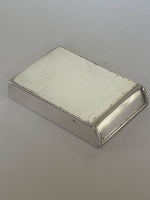 edwardian scottish silver novelty trick vesta case brook sons edinburgh 1910 - CATEGORY: ANTIQUE SILVER - DATED EDWARDIAN