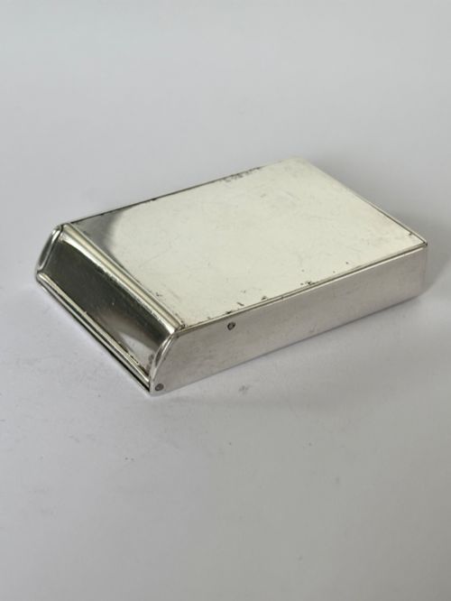 EDWARDIAN SCOTTISH SILVER NOVELTY TRICK VESTA CASE BROOK SONS EDINBURGH 1910 - ADDITIONAL PHOTO 4