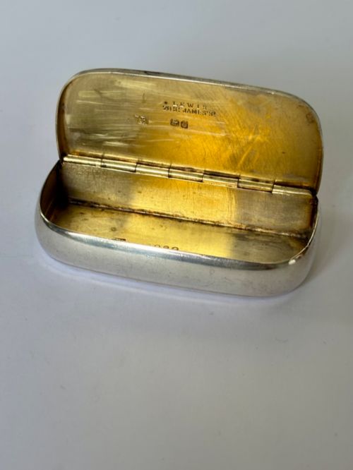 VICTORIAN SILVER GILT NOVELTY TRICK VESTA CASE JANE BROWNETT LONDON 1873 - ADDITIONAL PHOTO 6