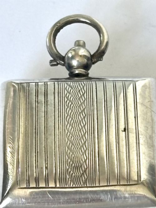 GEORGE V SILVER SQUARE SOVEREIGN CASE BIRMINGHAM 1910 EJ HOULSTON - ADDITIONAL PHOTO 3