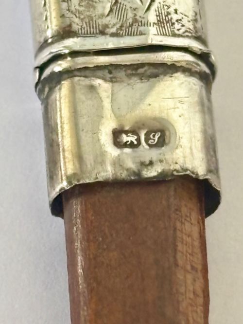 GEORGE V SILVER PENCIL CASE CHESTER 1918 VILLIERS JACKSON - ADDITIONAL PHOTO 7