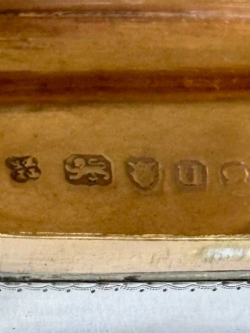 18TH CENTURY GEORGE III SILVER GILT SNUFF BOX PHIPPS ROBINSON LONDON 1795 - ADDITIONAL PHOTO 6
