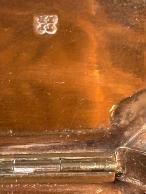 18TH CENTURY GEORGE III SILVER GILT SNUFF BOX PHIPPS ROBINSON LONDON 1795 - ADDITIONAL PHOTO 8