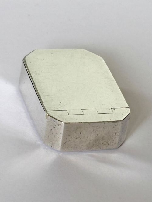 18TH CENTURY GEORGE III SILVER SNUFF BOX THOMAS WILLMORE BIRMINGHAM 1799 - ADDITIONAL PHOTO 2