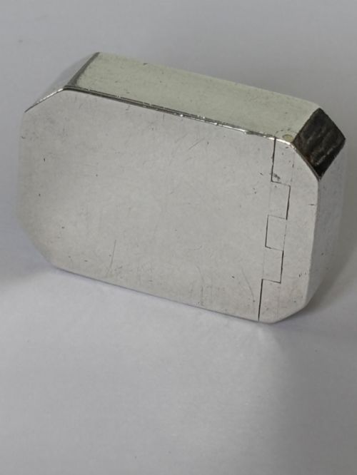 18TH CENTURY GEORGE III SILVER SNUFF BOX THOMAS WILLMORE BIRMINGHAM 1799 - ADDITIONAL PHOTO 3