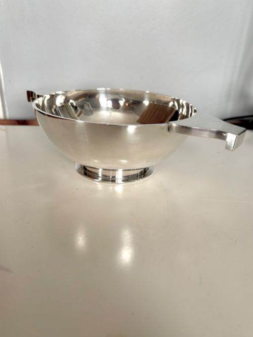 LARGE SCOTTISH SILVER QUAICH HAMILTON INCHES EDINBURGH 1920 24CM 95INCH 358G - ADDITIONAL PHOTO 11