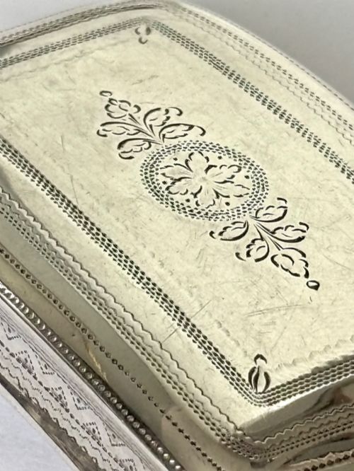 EXQUISITE GEORGE III SILVER GILT SNUFF BOX JOHN THROPP BIRMINGHAM 1816 GEORGIAN - ADDITIONAL PHOTO 12