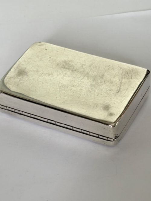 EARLY VICTORIAN SILVER GILT SNUFF BOX EDWARD SMITH BIRMINGHAM 1840 - ADDITIONAL PHOTO 5