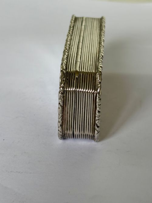 LARGE WILLIAM IV SILVER GILT SNUFF BOX THOMAS SHAW BIRMINGHAM 1836 827G - ADDITIONAL PHOTO 8
