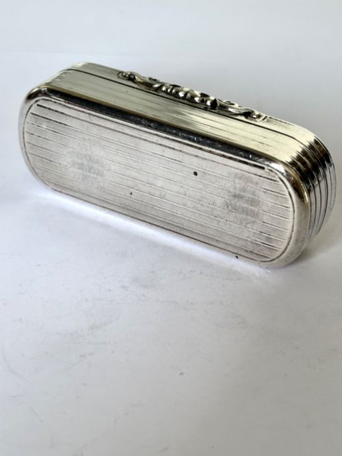VICTORIAN SILVER GILT SNUFF BOX ROBERT THORNTON BIRMINGHAM 1876 83G - ADDITIONAL PHOTO 5