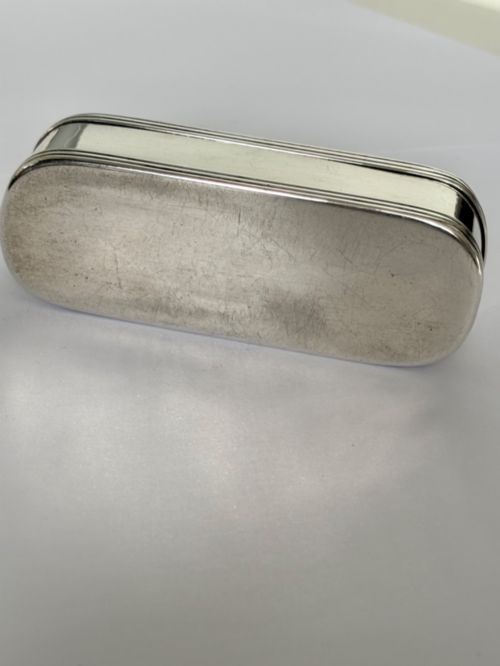 GEORGE III SILVER GILT SNUFF BOX CORNELIUS BLAND LONDON 1795 ISLE OF MAN CREST MANX - ADDITIONAL PHOTO 5