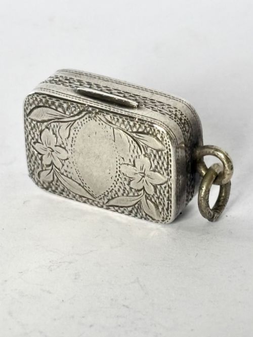 George III Silver Gilt Vinaigrette Samuel Pemberton Birmingham 1804