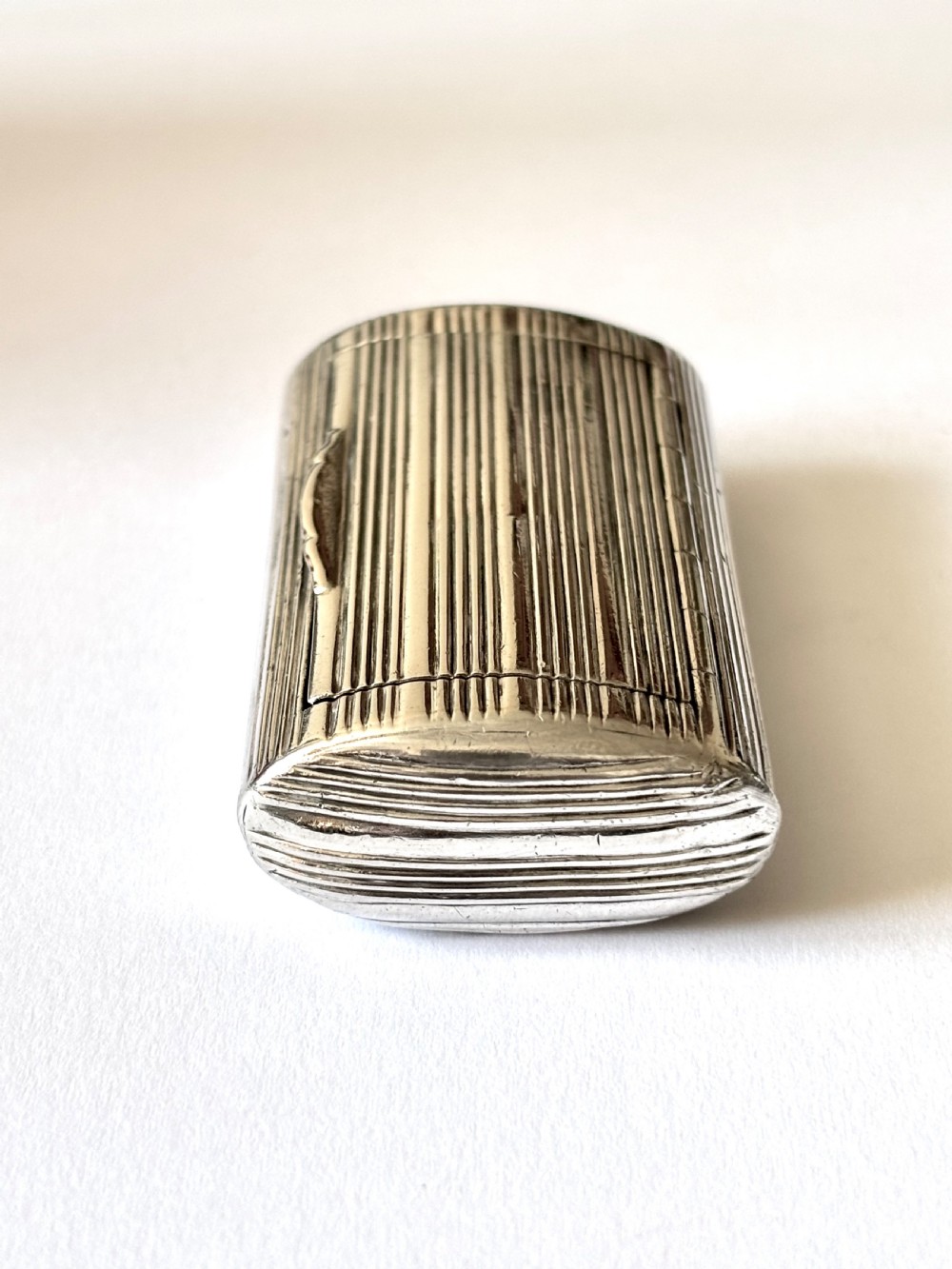 George III Silver Gilt Snuff Box Birmingham 1810 by John Shaw