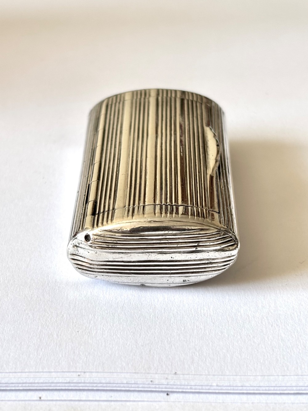 George III Silver Gilt Snuff Box Birmingham 1810 by John Shaw View VI