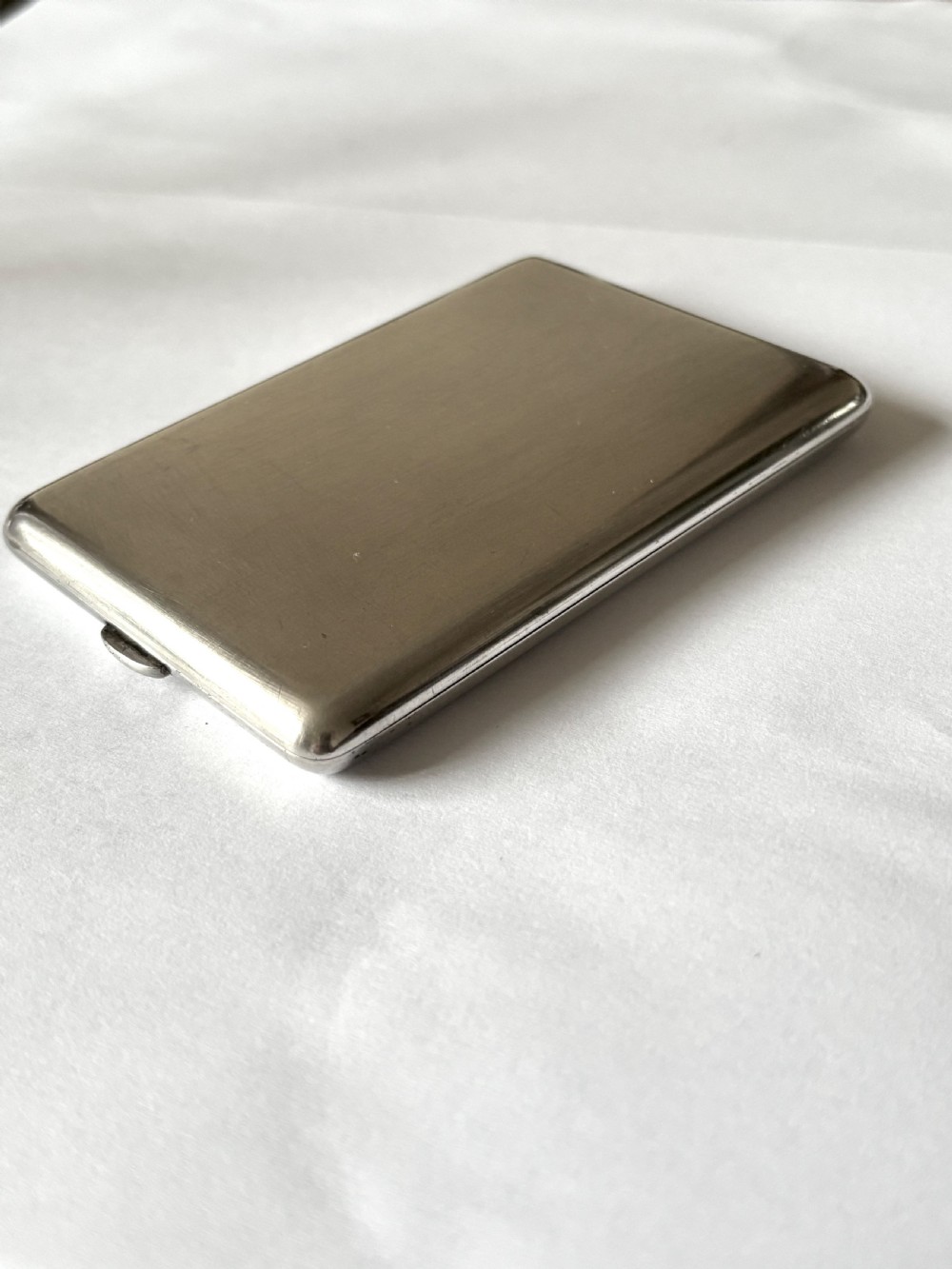 Edwardian Silver Card Cigarette Vanity Combi Case Charles & George ASPREY 1905
