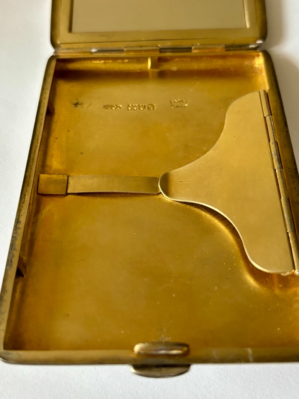 Edwardian Silver Card Cigarette Vanity Combi Case Charles & George ASPREY 1905 View VIII