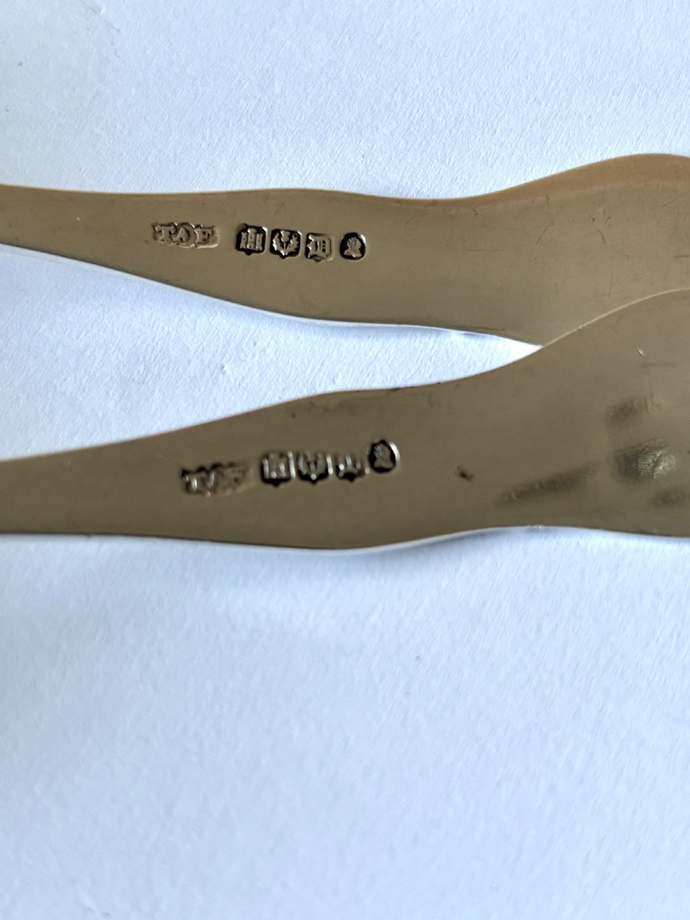 Pair Scottish Silver QUEENS PATTERN William IV Sauce Ladles TA FINLAYSON 1835 View VII