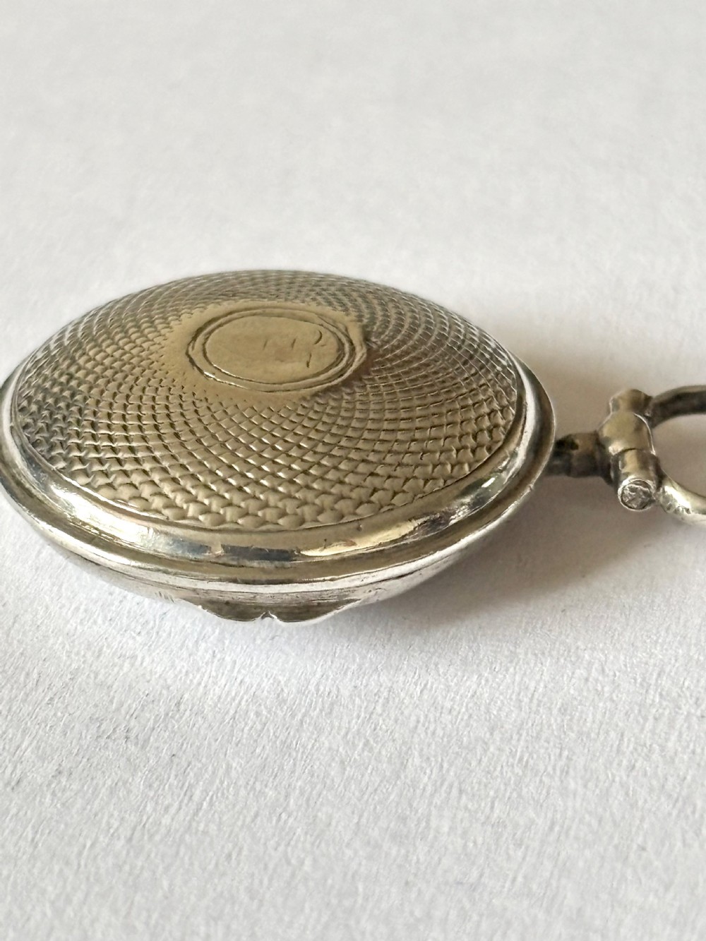 Rare George IV Silver Gilt Vinaigrette 1827 Ledsam Vale Wheeler *Pocket Watch* View III