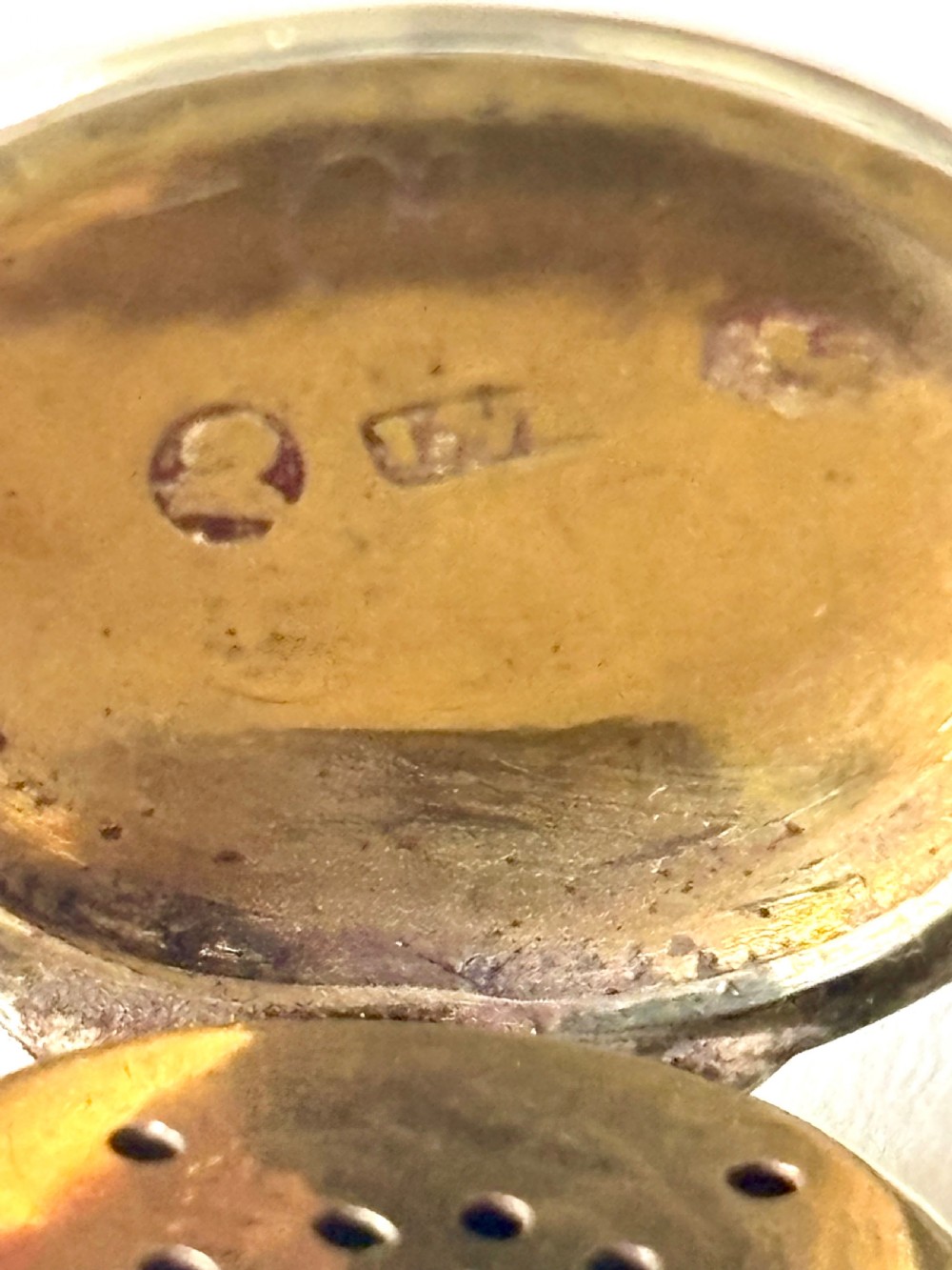 Rare George IV Silver Gilt Vinaigrette 1827 Ledsam Vale Wheeler *Pocket Watch* View VIII
