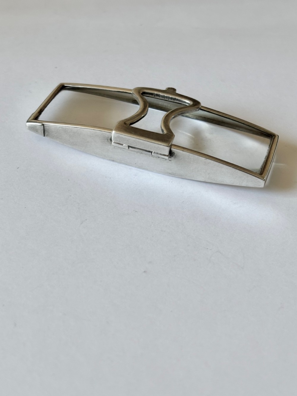 Antique Silver Folding Handheld Magnifying Glass London 1916 Thomas J Watson WWI View XI