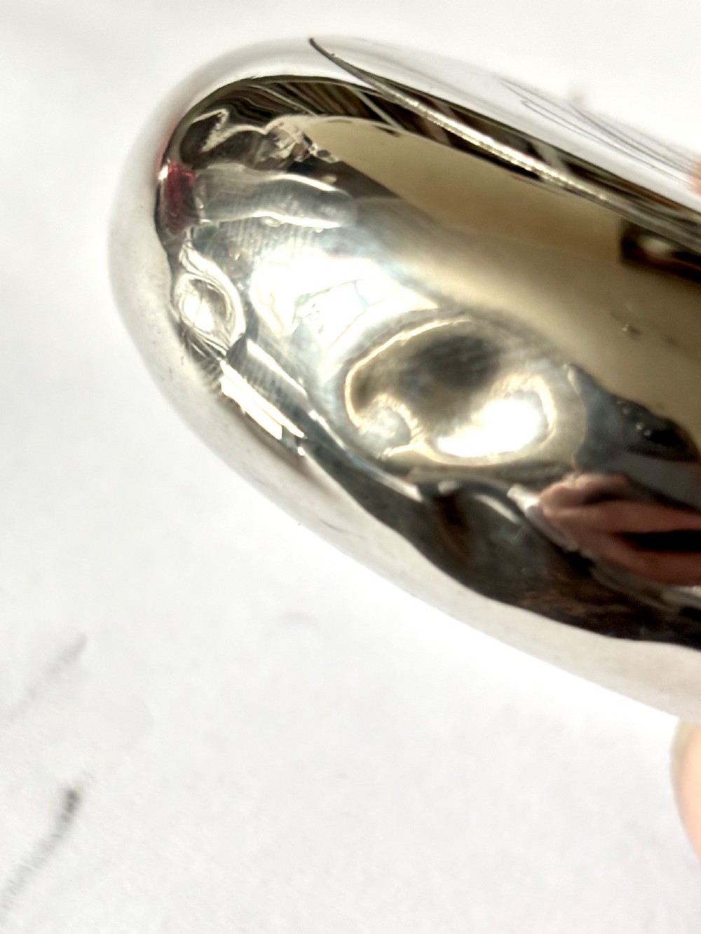 Antique Silver George V Squeeze Action Tobacco Snuff Box 1919 Henry Williamson View VIII