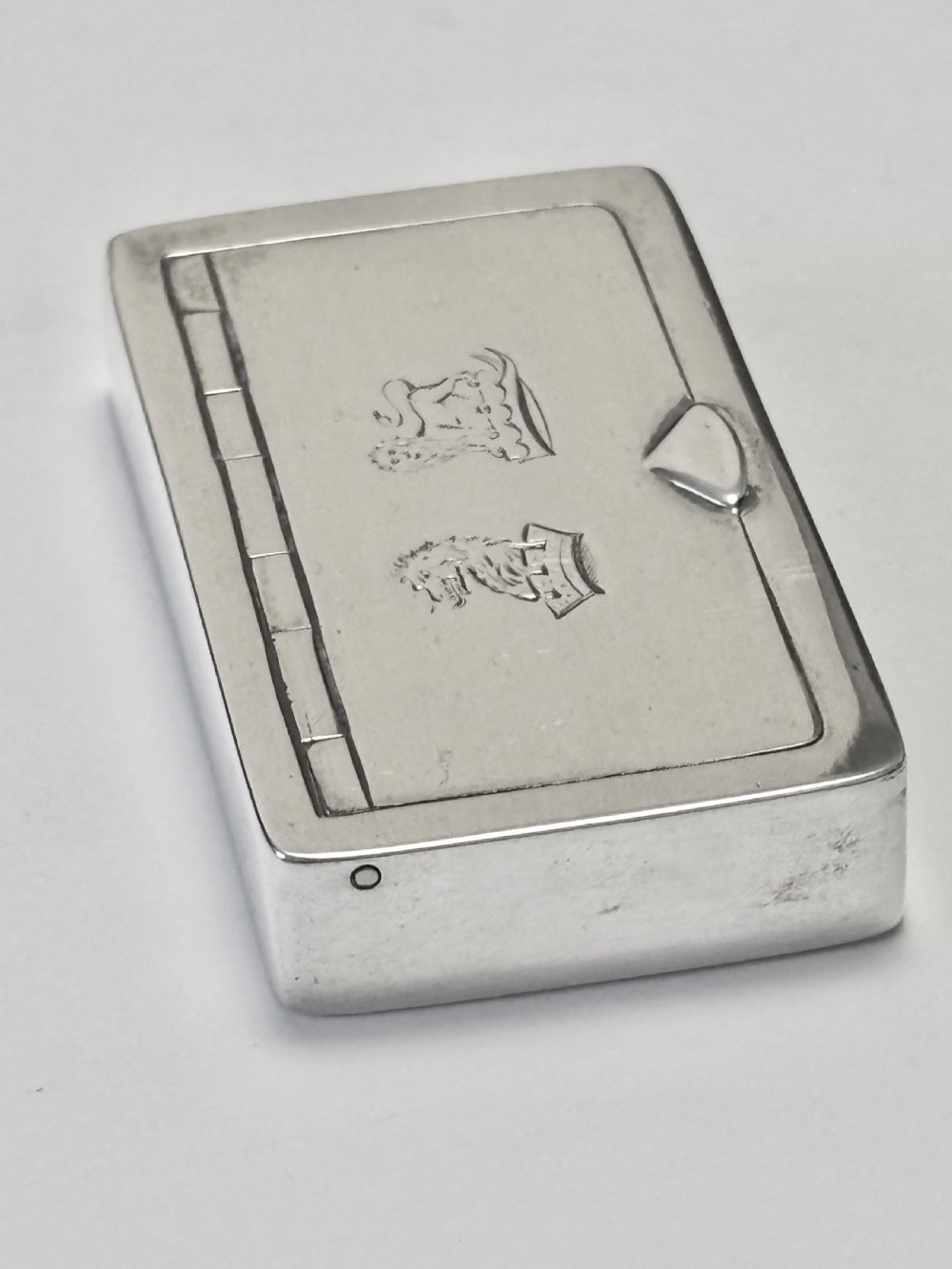Silver Victorian Snuff Box BARNET HENRY JOSEPH Chester 1885 View IV