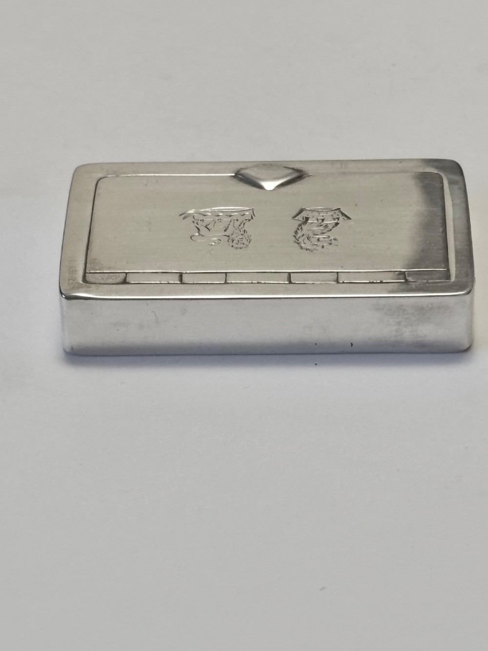 Silver Victorian Snuff Box BARNET HENRY JOSEPH Chester 1885 View V