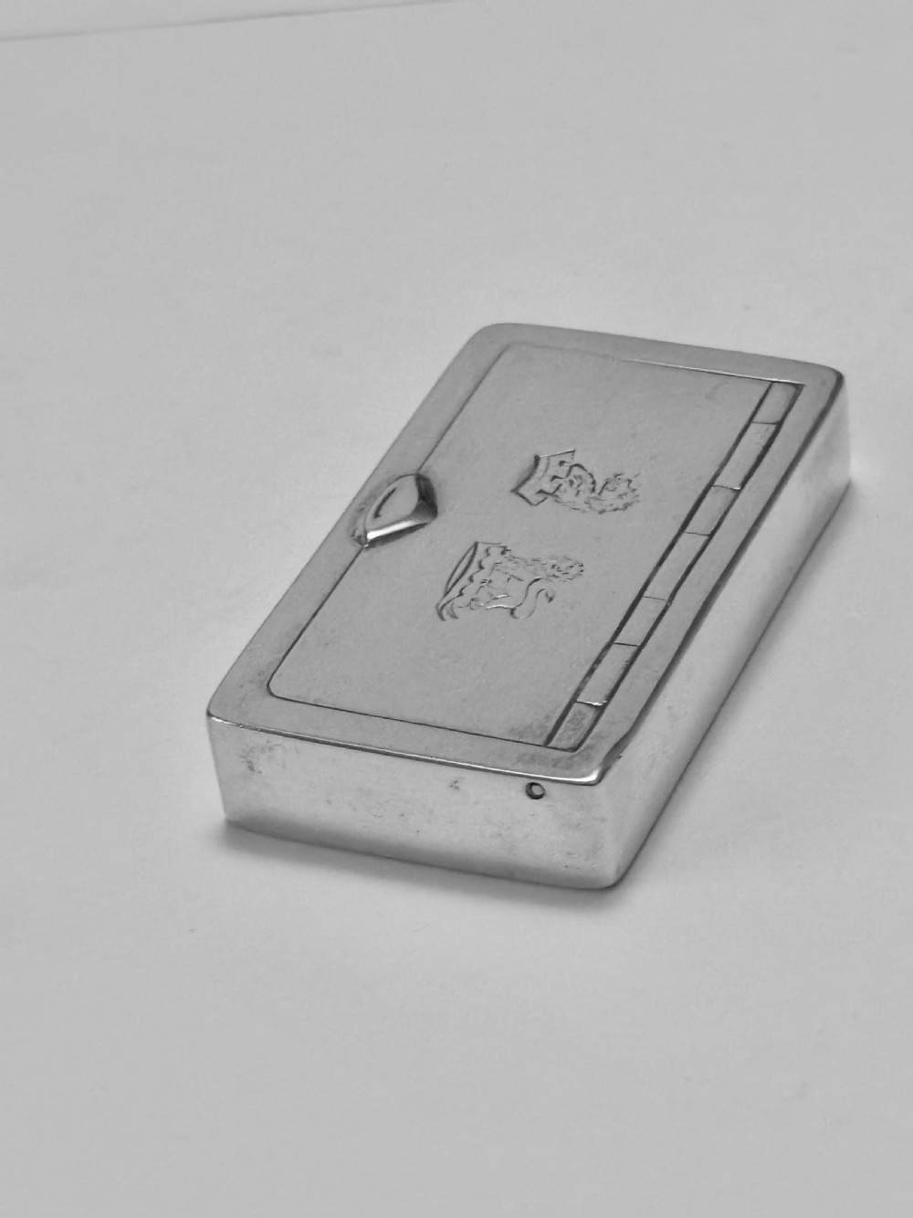 Silver Victorian Snuff Box BARNET HENRY JOSEPH Chester 1885 View VI