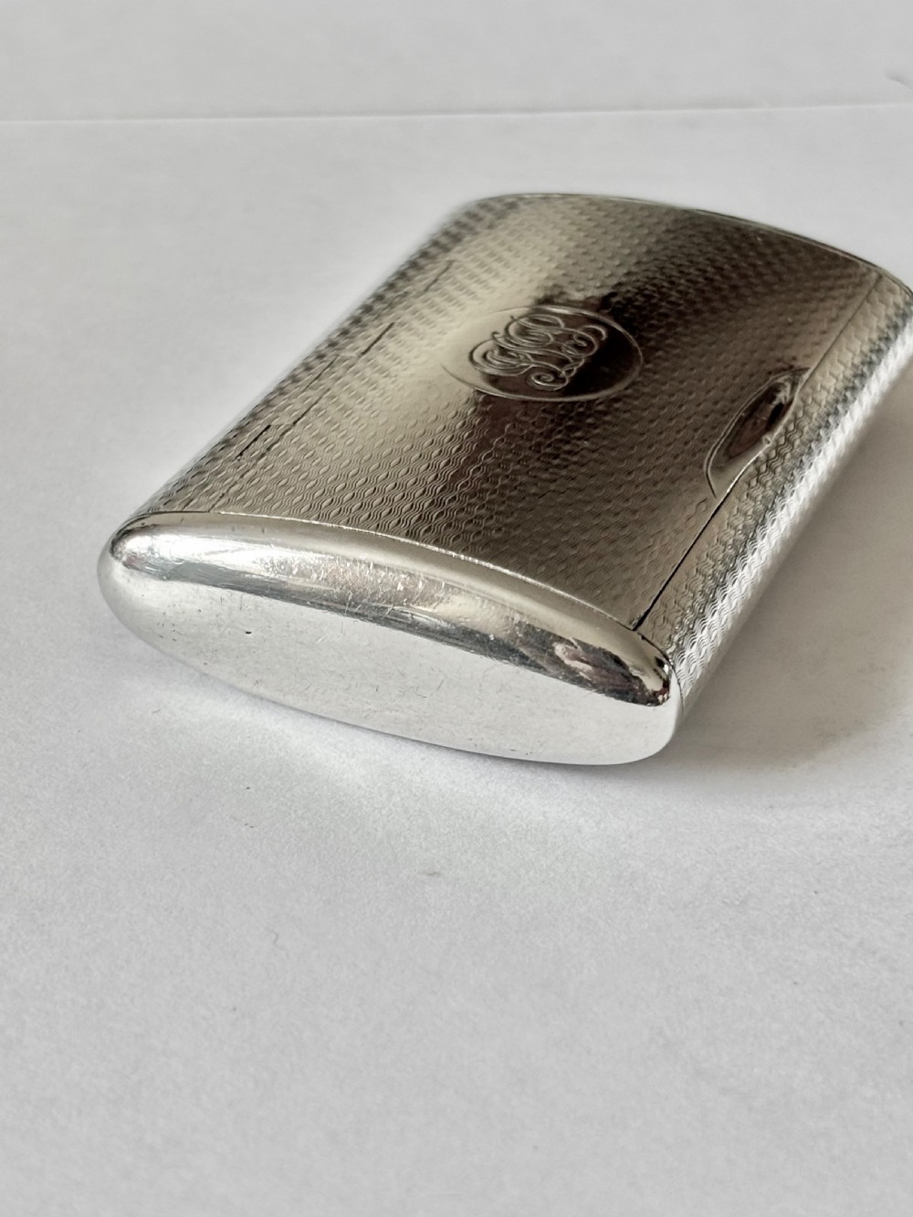 Silver Gilt Edwardian Snuff Box Sampson Mordan London 1909 View III