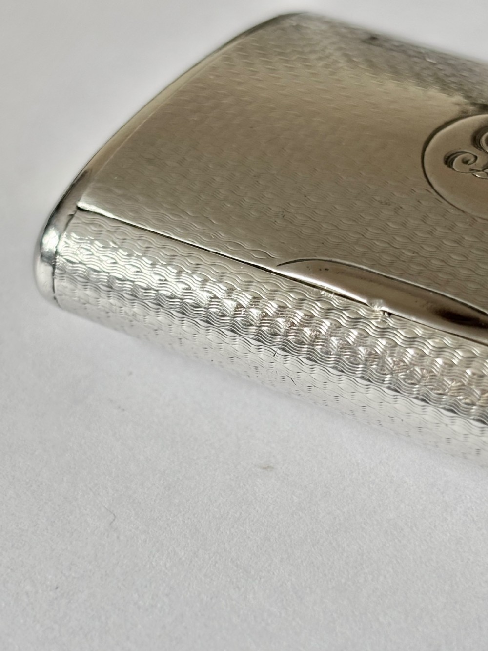 Silver Gilt Edwardian Snuff Box Sampson Mordan London 1909 View IV
