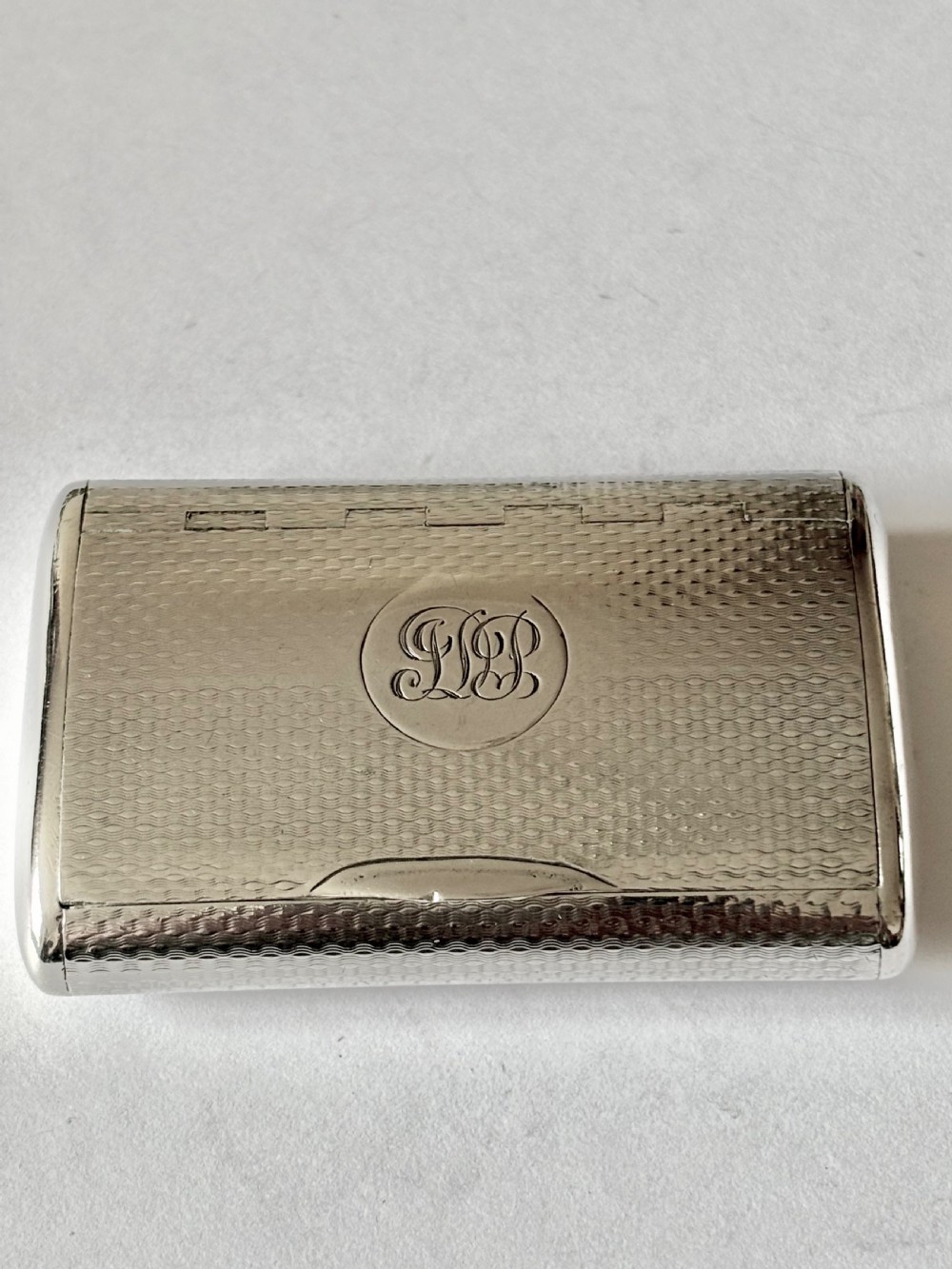 Silver Gilt Edwardian Snuff Box Sampson Mordan London 1909 View V