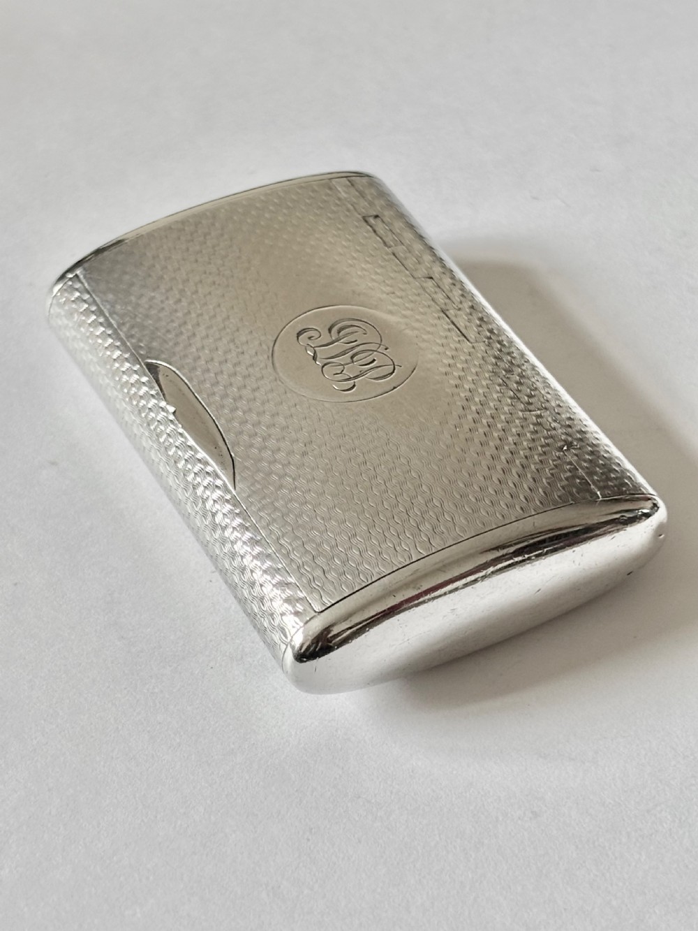 Silver Gilt Edwardian Snuff Box Sampson Mordan London 1909 View VI