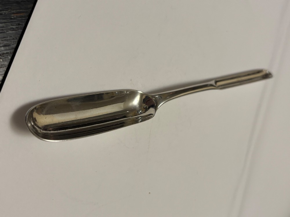 George III Sterling Silver Marrow Scoop Thomas Tookey London 1778 View III
