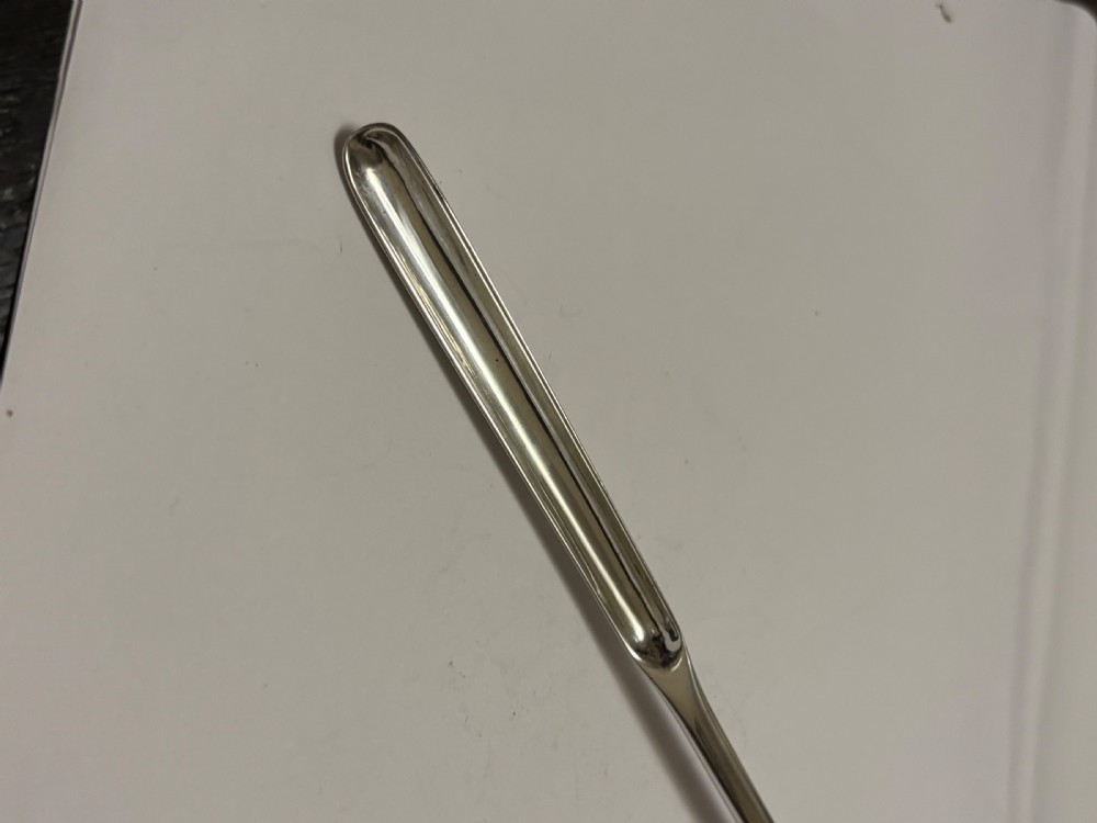 George III Sterling Silver Marrow Scoop Thomas Tookey London 1778 View IV