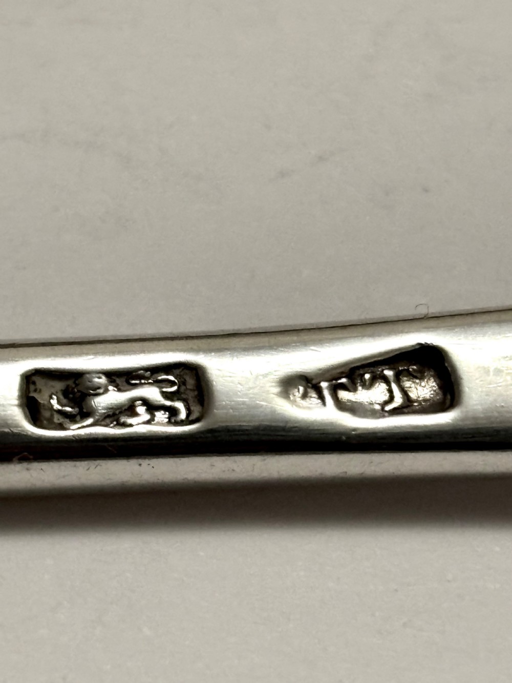 George III Sterling Silver Marrow Scoop Thomas Tookey London 1778 View VIII