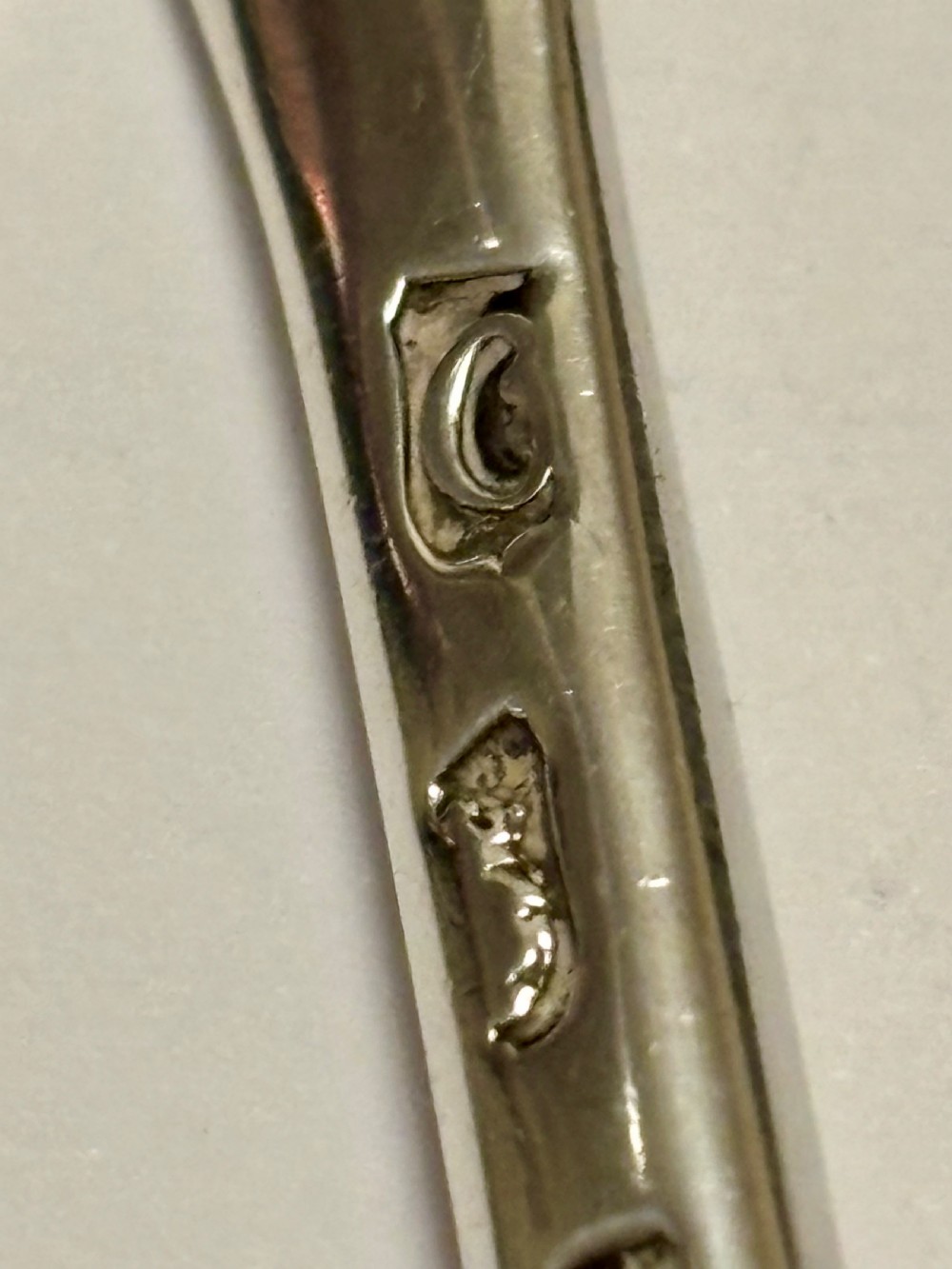 George III Sterling Silver Marrow Scoop Thomas Tookey London 1778 View XI