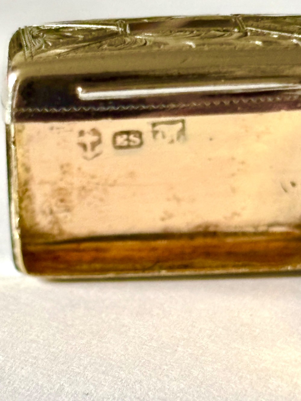 Silver Gilt Early Victorian Vinaigrette Birmingham 1844 Edward Smith View VI