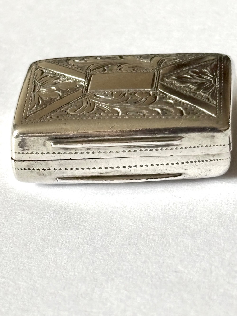 Silver Gilt Early Victorian Vinaigrette Birmingham 1844 Edward Smith View XVI