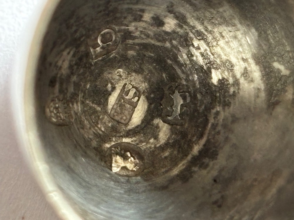 George III Silver Egg Shaped Nutmeg Grater Birmingham 1791 Samuel Meriton II View XI